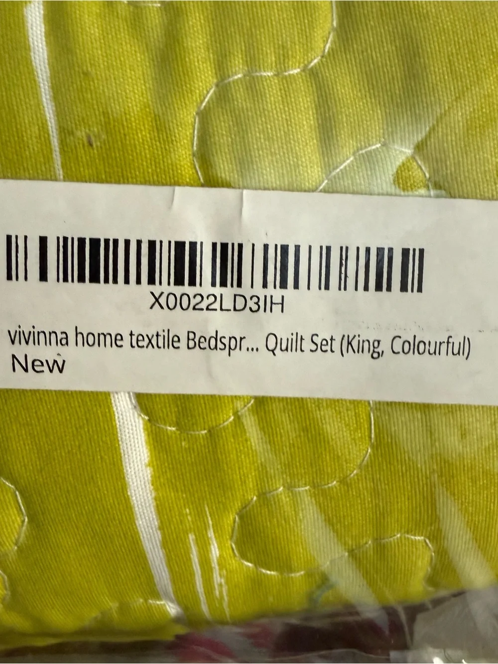 Vivinna Home Textile Printed City Patchwork Quilt Set King Multi-Color